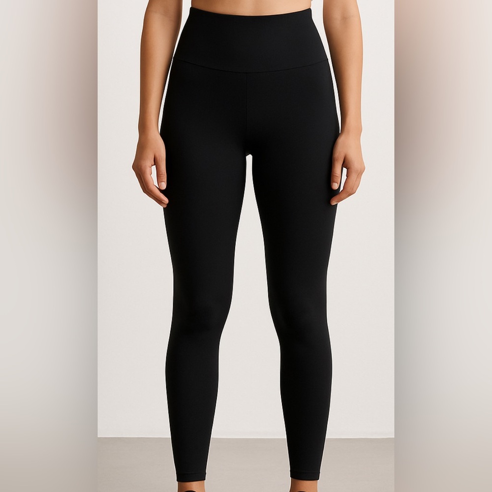 Black Seamless Scrunch Leggings women’s Size S | High Waist | (A178)&✨ - Picture 2 of 6
